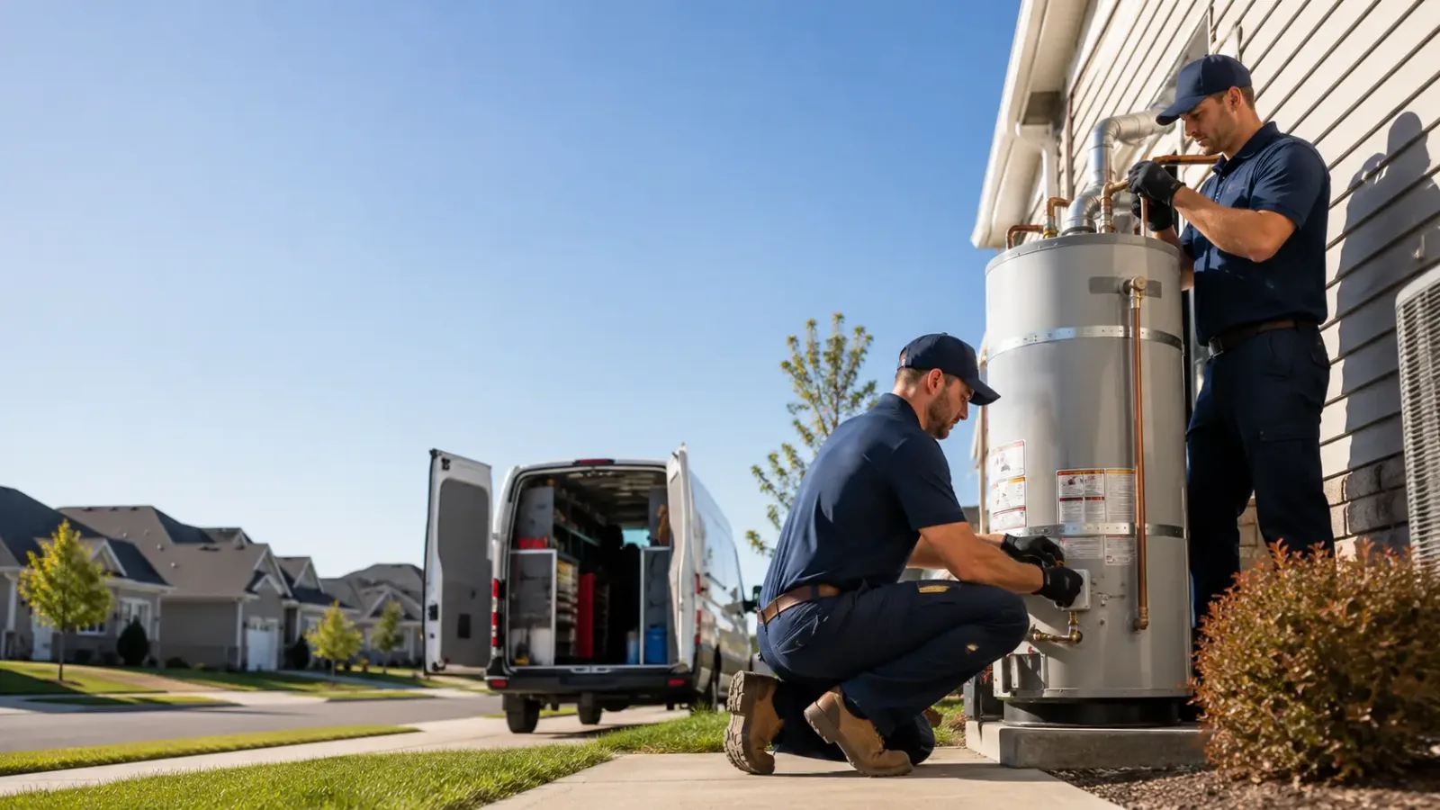 Water Heater Installation in Burlingame, KS